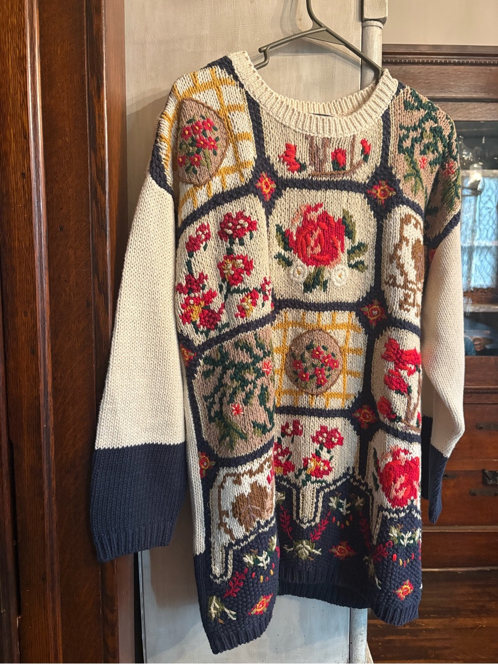 Vintage Work in Progress by Gladys Yealey Sweater ✨🧶